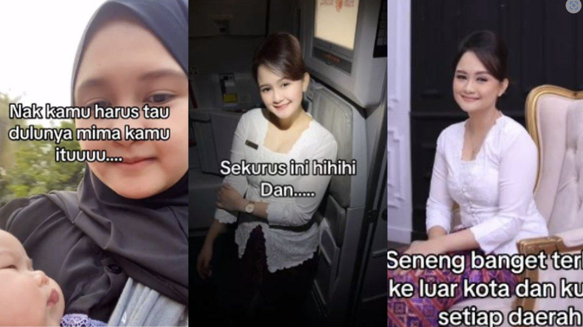 IRT Ini Dulunya Pramugari, Penampilannya Berubah Drastis Usai Punya Anak: Dulu Ibu Kurus Ini, Nak!