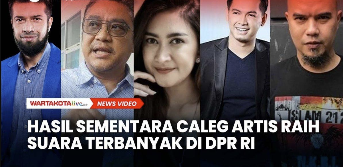 21 Artis Papan Atas Berpeluang Lolos DPR RI: Denny Cagur, Pasha Ungu, Melly Goeslaw, Cek Suara Tertinggi